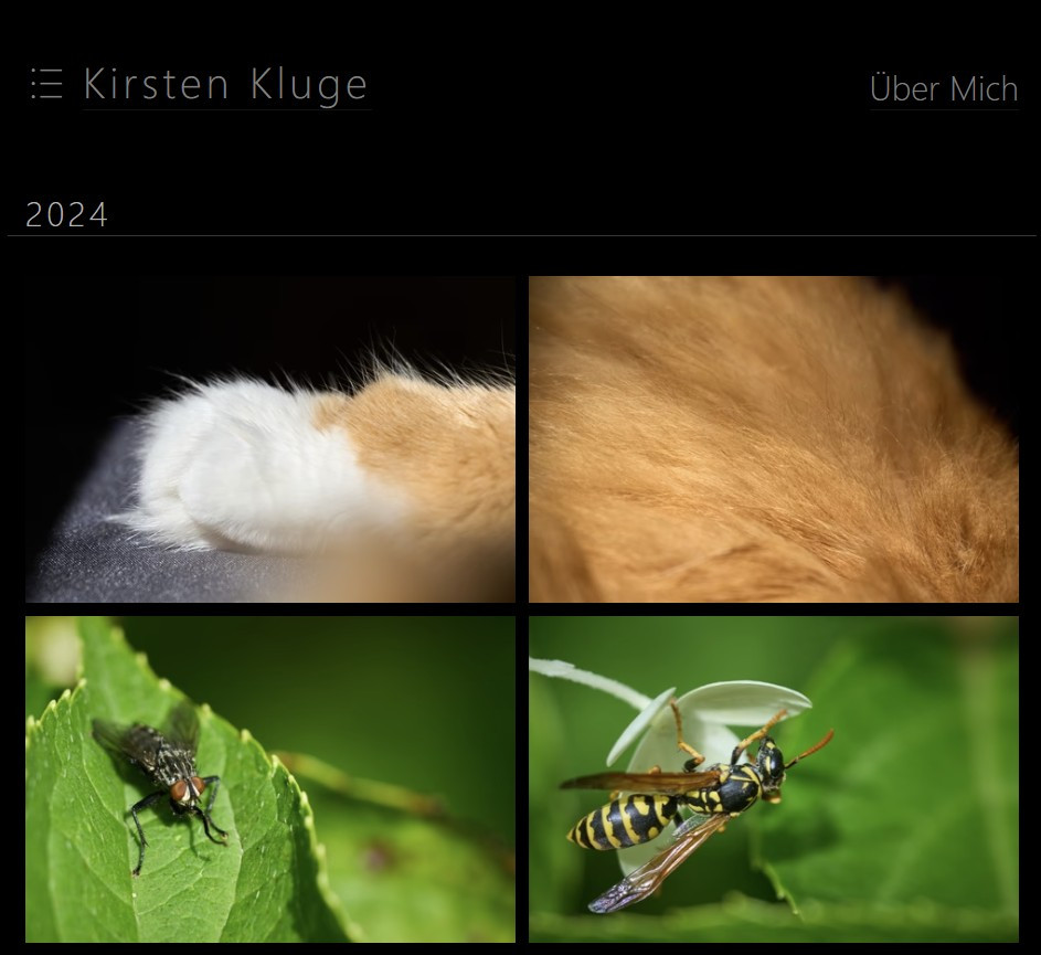 A photography portfolio built with Revela and the Lumina theme